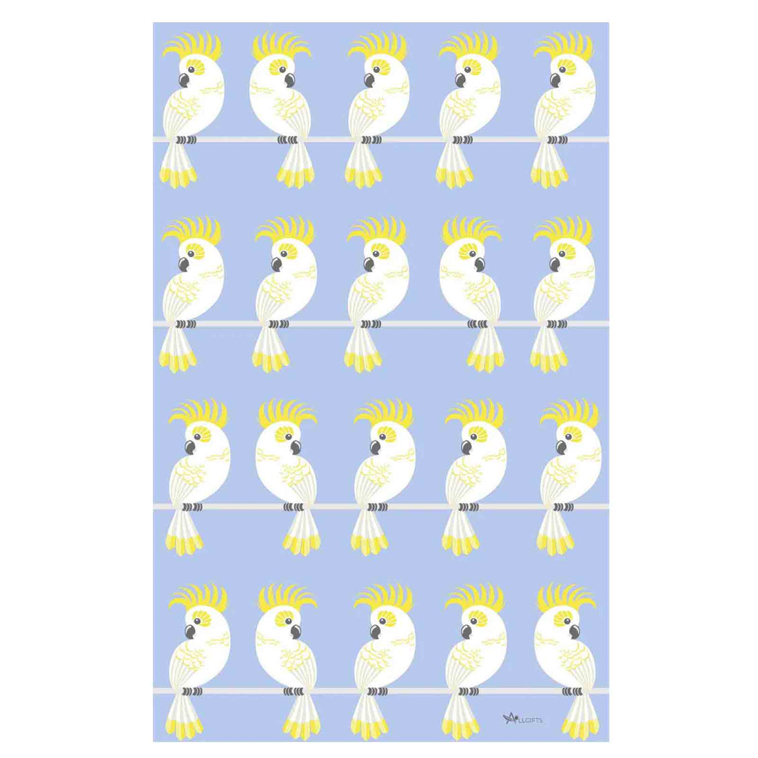 Cocky 100% Cotton Tea Towel