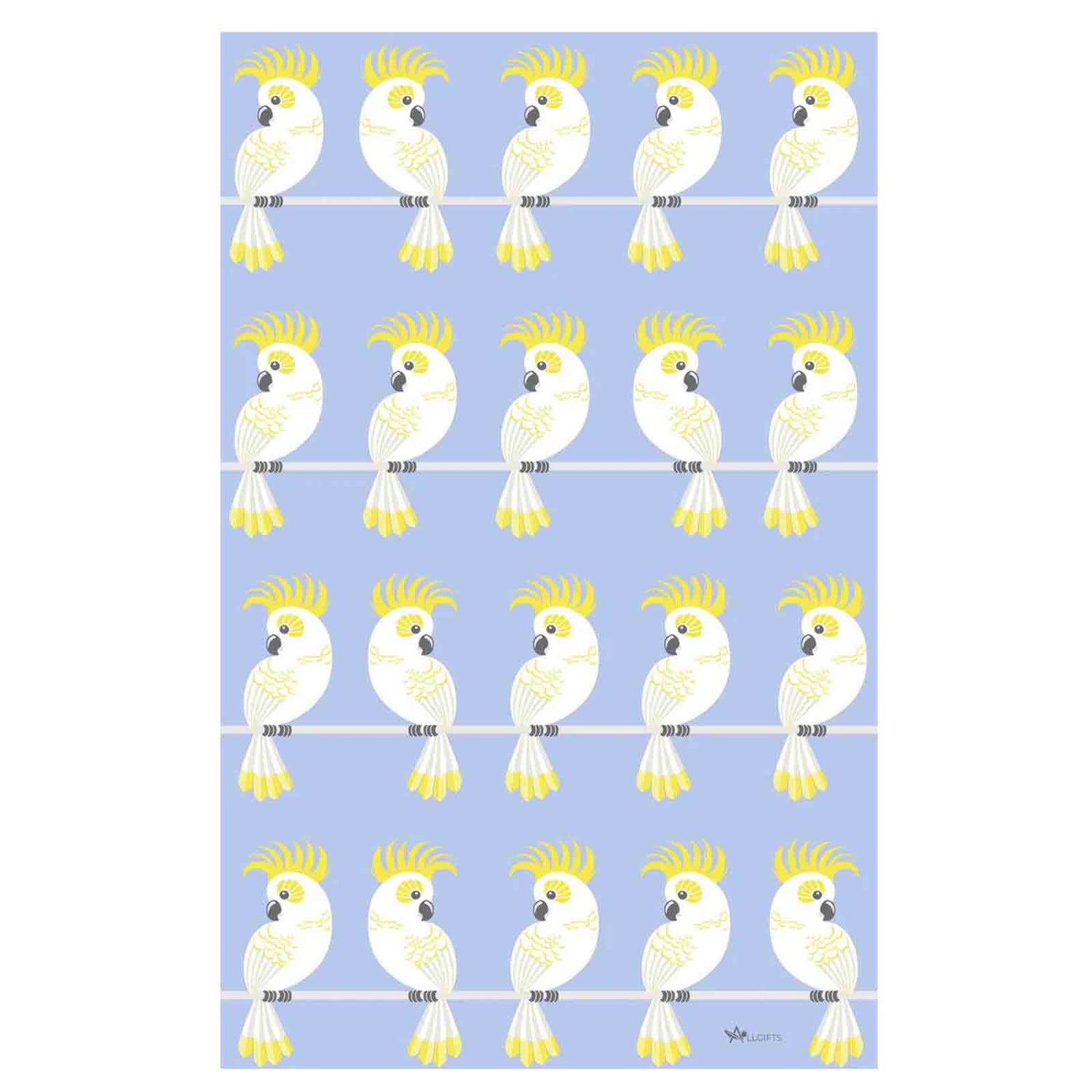 Cocky 100% Cotton Tea Towel