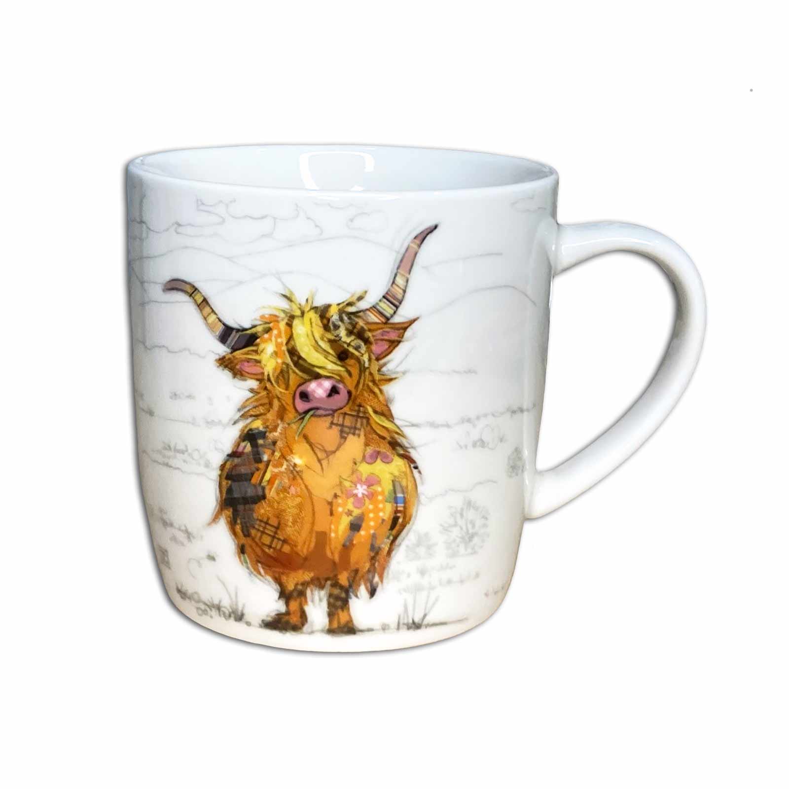 Highland Hamish Bug Art Kooks Boxed Ceramic Coffee Mug