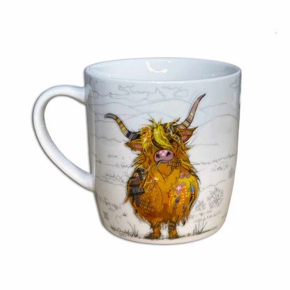 Highland Hamish Bug Art Kooks Boxed Ceramic Coffee Mug