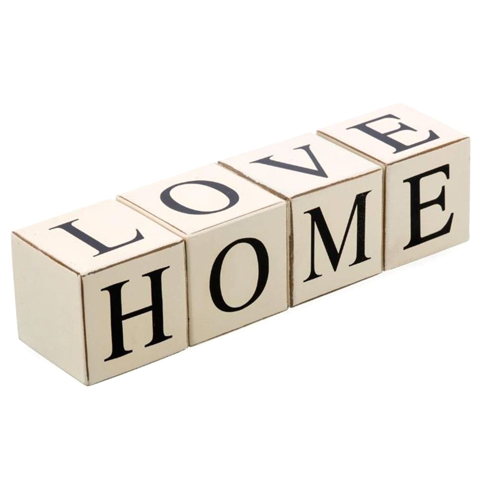 Decorative letter blocks sales for home