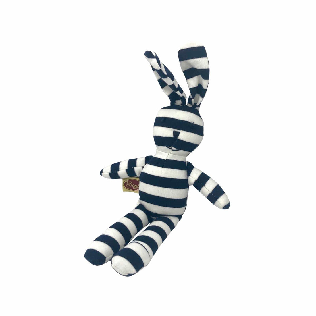 23cm Blue Striped Rabbit Plush Toy