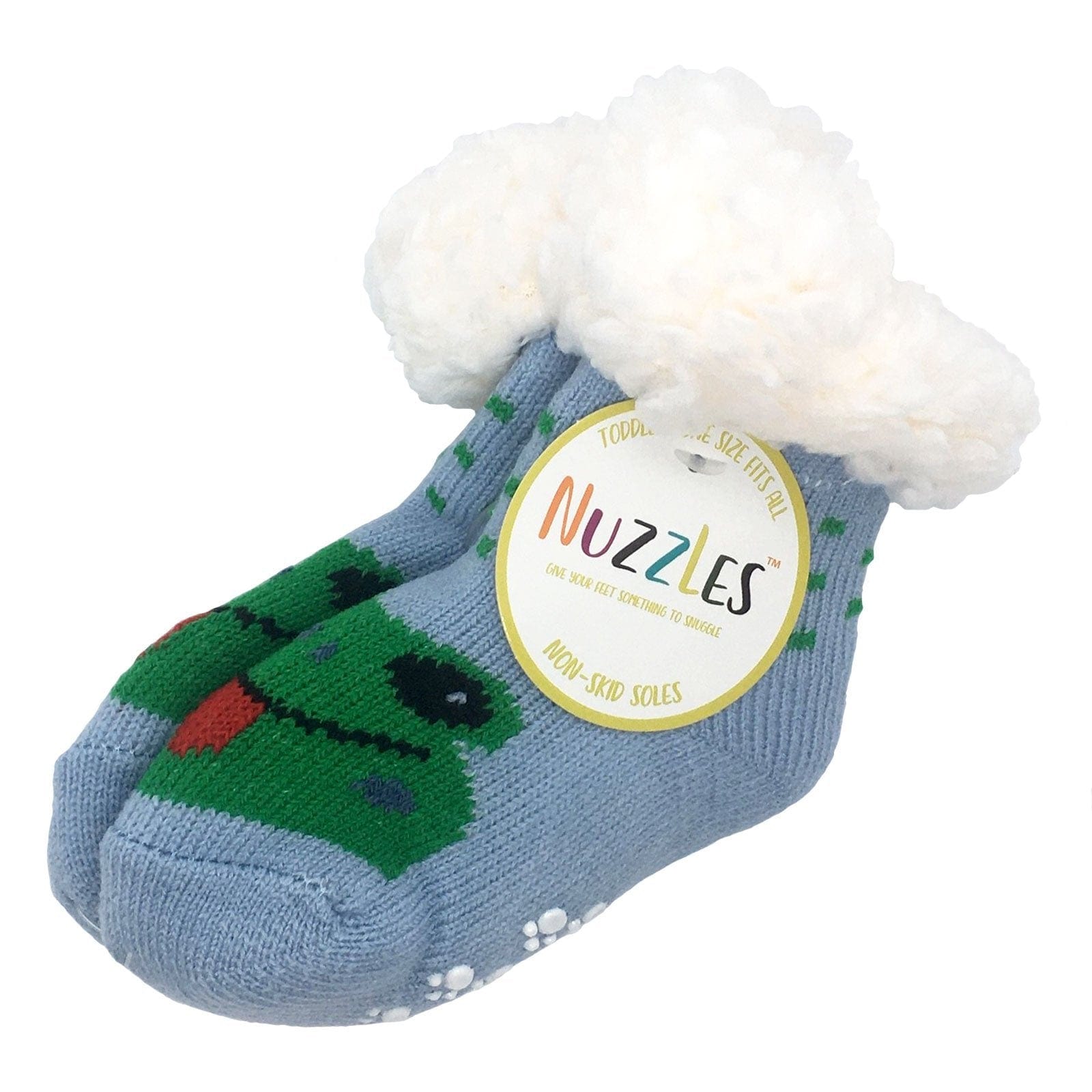 Frog - Toddler Nuzzles Slipper Socks.