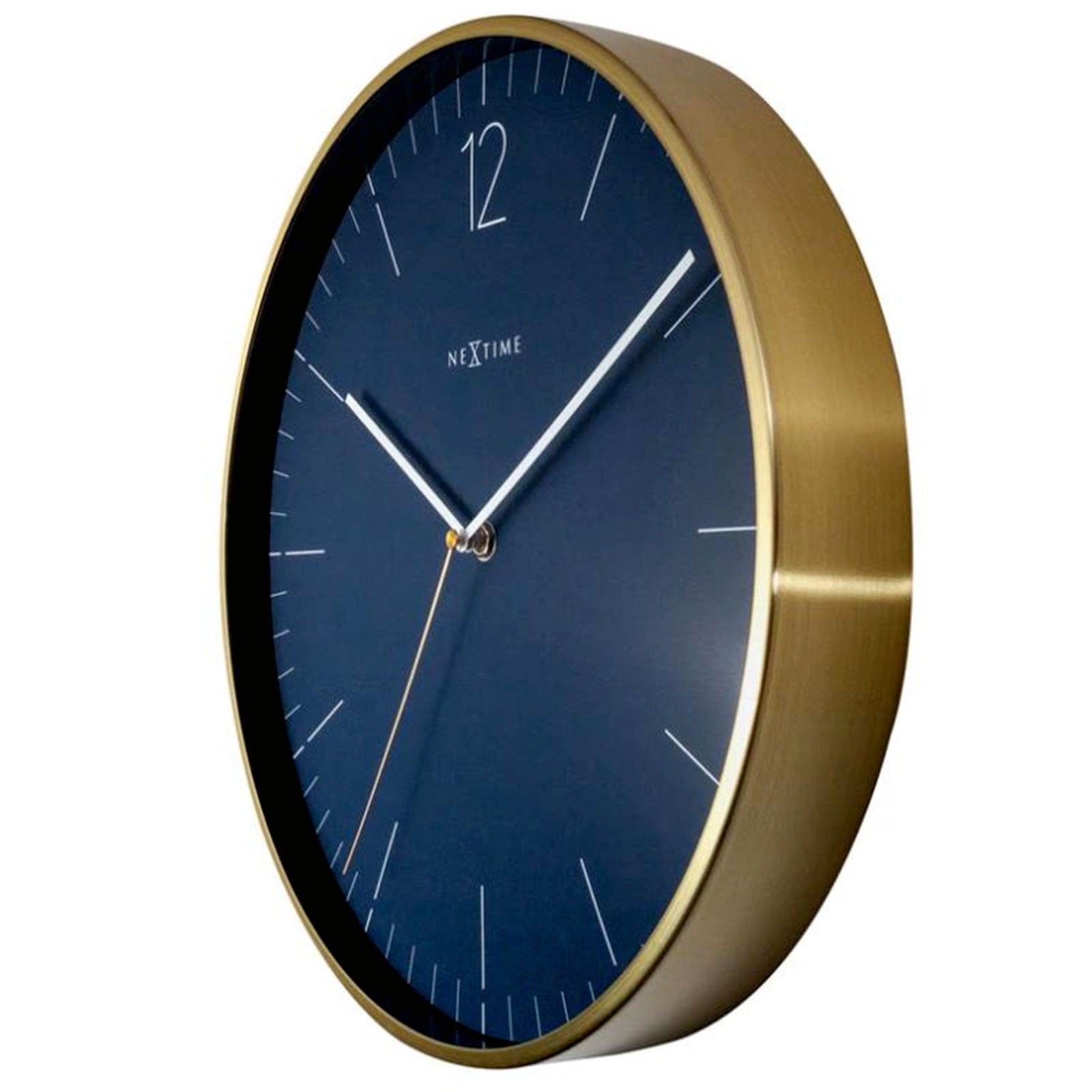 Nextime Essential Vintage Blue Wall Clock